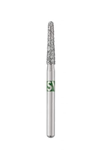 Piranha Diamonds FG #856.021 Coarse Grit, Round End Taper, Single Use Diamond Bur, 25/Bx - Piranha Diamonds FG #856.021 Coarse Grit, Round End Taper, Single Use Diamond - Image 1