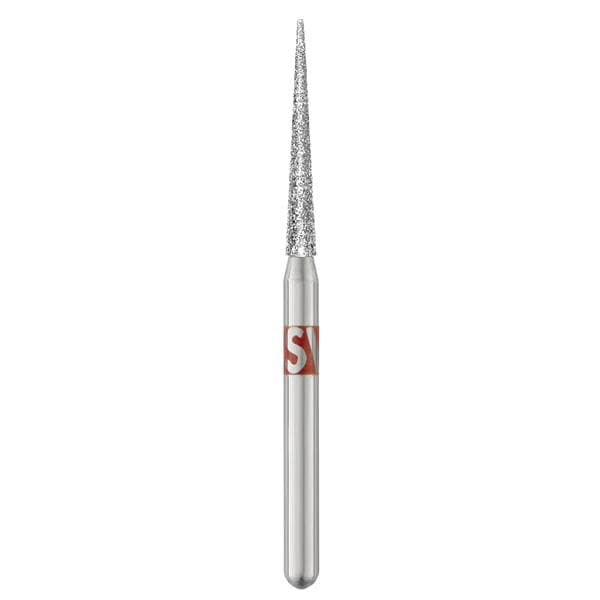 Piranha Diamonds FG #859.014 Fine Grit, Needle Shaped, Single Use Diamond Bur, 25/Box - Piranha Diamonds FG #859.014 Fine Grit, Needle Shaped, Single Use Diamond Bur - Image 1