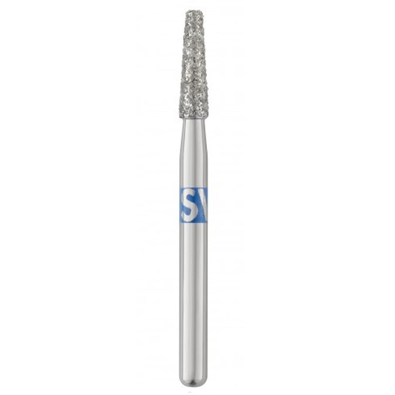 SS White Piranha Single-Use Diamond Bur, FG Flat End Taper, Medium Grit, #847-016M, 25/Pk thumbnail 8