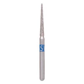 Piranha Diamond Single-Use Burs, FG, Needle, #859-014M, 1.4 mm, Medium, Blue, 25/Pk thumbnail 9