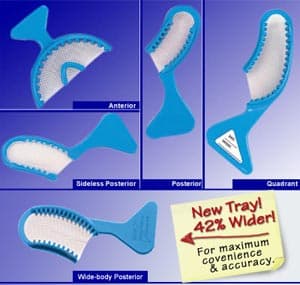 Sultan 3-Way Disposable Impression Trays, Wide Body Posterior, 50/Box, AD33005 thumbnail 6