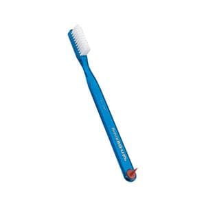 GUM Classic Toothbrush, Full Size, Soft, Adult, Classic Handle with Rubber Tip, 42 Tufts, Dome Trim, Box of 12 - GUM Classic Toothbrush - Full size Soft Adult toothbrush, Classic Handle - Image 1