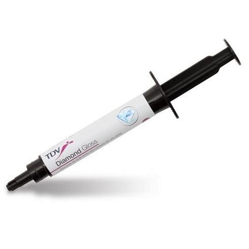 TDV Diamond Gloss Polishing Paste, Extra-Fine Grained, 2 Gm Syringe - TDV Diamond Gloss - 2 Gm. Syringe Polishing Paste. Extra-fine grained - Image 1