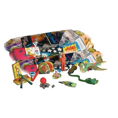JR Rand Treasure Chest Toys Refill Assortment, 200/Bag - JR Rand Treasure Chest Toys REFILL 200/Bag. Refill Toy Assortment for Treasure - Image 1