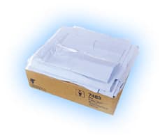 TIDI Everyday Endo/Prophy Bib, 29" x 21", Blue, Tissue/Poly/Tissue, Waist-Length with Contour Neck, 100/Case, 917483 thumbnail 13