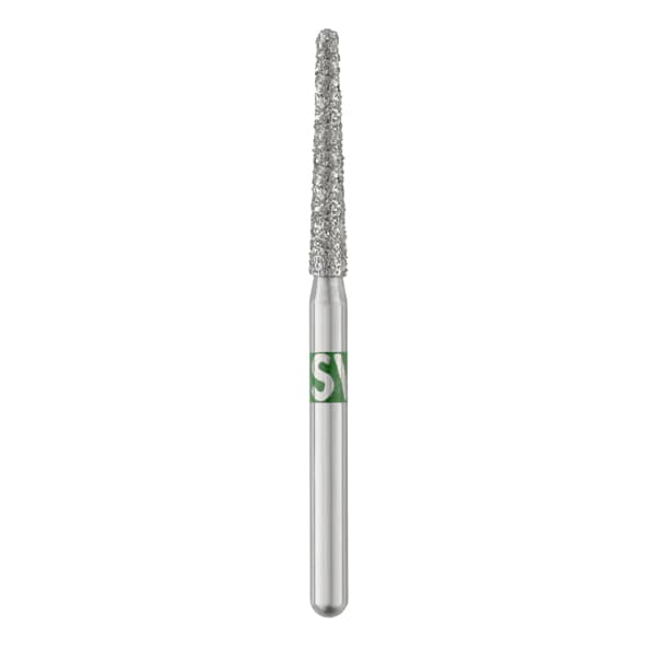 TriRockDental FG #850-016C Round End Taper Diamond Bur, Coarse Grit, Multi-Use, 10/Pack - TriRockDental 850-016C Round End Taper, Coarse Grit, Multi Use High Quality - Image 1