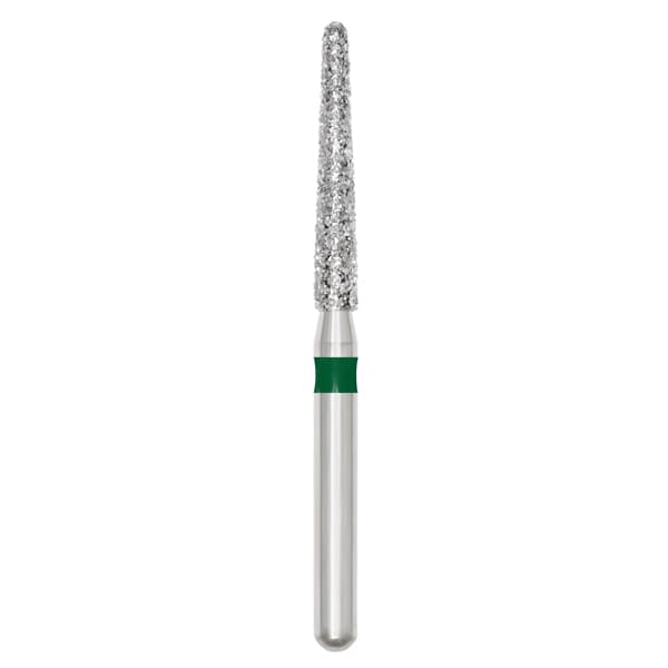 TriRockDental FG #850-018C Round End Taper Diamond Bur, Coarse Grit, Multi-Use, 10/Pack - TriRockDental 850-018C Round End Taper, Coarse Grit, Multi Use High Quality - Image 1