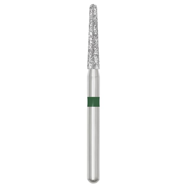 TriRockDental FG #856-016C Round End Taper Diamond Bur, Coarse Grit, Multi-Use, 10/Pack - TriRockDental 856-016C Round End Taper, Coarse Grit, Multi Use High Quality - Image 1