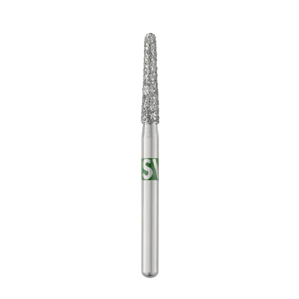 TriRockDental FG #856-018C Round End Taper Diamond Bur, Coarse Grit, Multi-Use, 10/Pack - TriRockDental 856-018C Round End Taper, Coarse Grit, Multi Use High Quality - Image 1