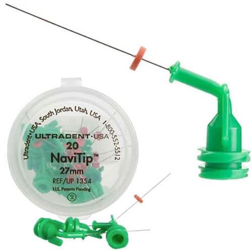 Ultradent NaviTip Endodontic Delivery Tips, 30 Gauge, 27mm, Green, 20/Pk, 1354 thumbnail 2