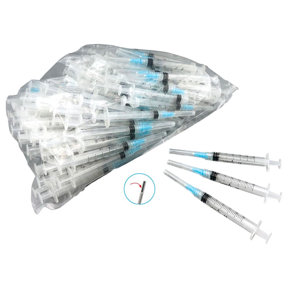 Appli-Vac Pre-Tipped Endo Irrigation Syringes, 3 cc, 23 Ga, Blue, 100/Box, 316133 thumbnail 15