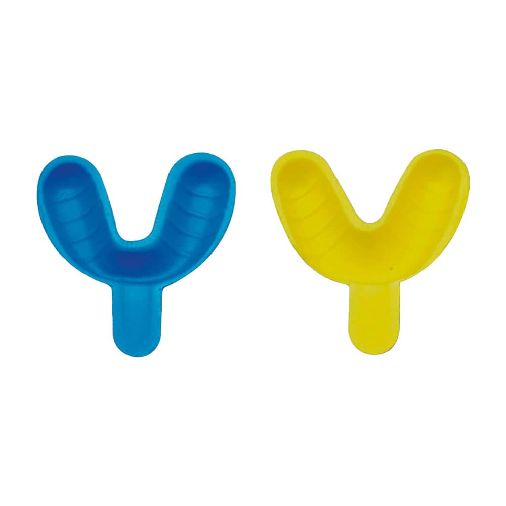 Vista Apex Single Arch Fluoride Trays, Large, Upper/Lower (Yellow/Blue), 100/Pkg, #205103 thumbnail 2