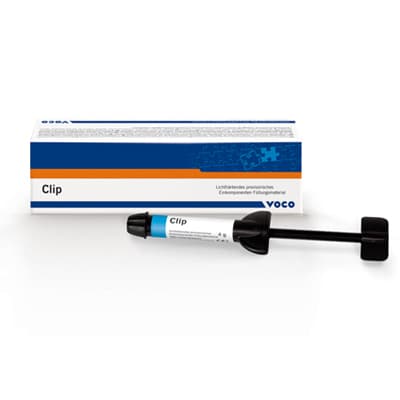 VOCO Clip Light-Cured Provisional Filling Material, 4 g Syringe, Pack of 3, 1285 thumbnail 5