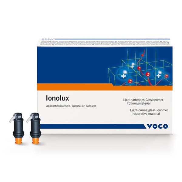Ionolux Glass Ionomer Restorative Material, Light-Cured, Application Capsule Refill, 0.17 mL, Universal Viscosity, Shade A2, 20/Pk, 2118 thumbnail 14