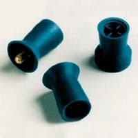 Densco Prophy Cup, Right Angle Latch, Soft Blue, Ribbed/Webbed with Skirt, 144/Box, 085232-144 thumbnail 7