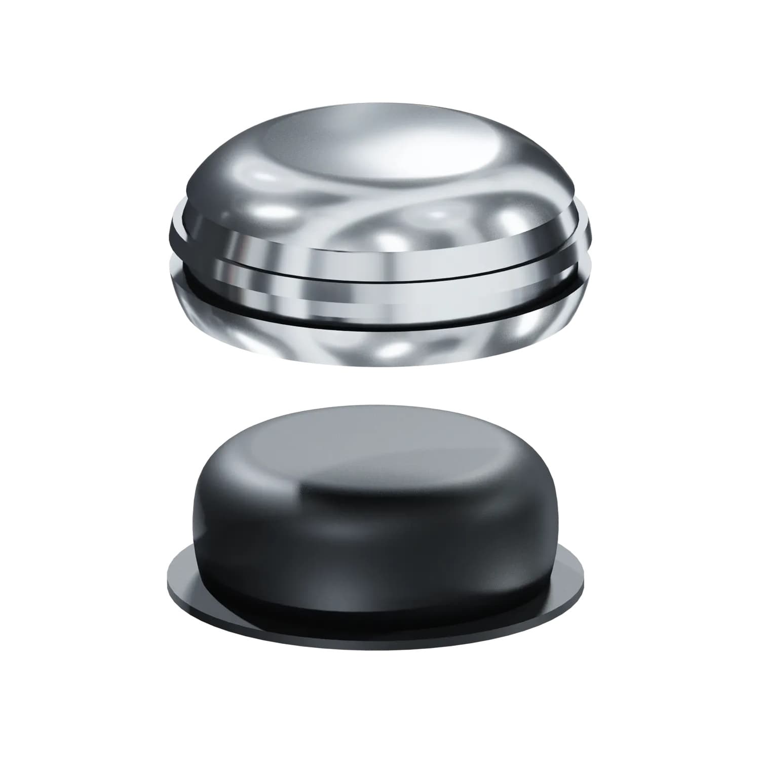 LOCATOR Replacement Denture Cap Male Assembly, 10/Pk - LOCATOR Replacement Denture Cap Male Assembly, 10/Pk - Image 1
