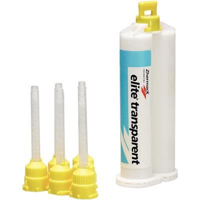 Zhermack Elite Transparent Laboratory A-Silicone, 50 mL Cartridge with 6 Mixing Tips, C401600 thumbnail 11