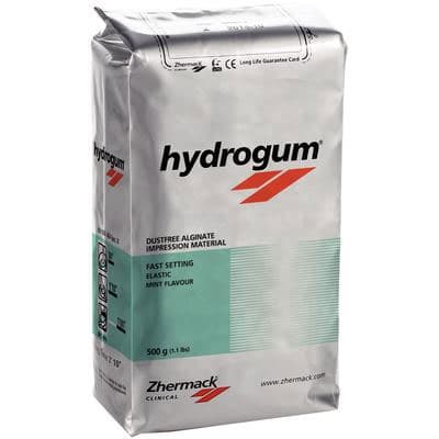 Zhermack Hydrogum Fast-Set Alginate Impression Material, Mint Flavor, Green, 500 g (1.1 lb) Bag, C302025 thumbnail 8