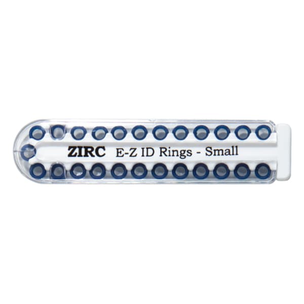 Zirc E-Z ID Instrument Rings, Small, Midnight Blue, 1/8" Diameter, 25/Pack, 70Z100-T thumbnail 5