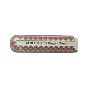 Zirc E-Z ID Instrument Rings, Small 1/8" Diameter, Copper, 25/Pack, 70Z100-U thumbnail 5