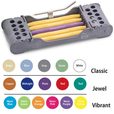 Zirc E-Z Jett® 5-Place Instrument Cassette, Neon Yellow, 50Z925O thumbnail 8