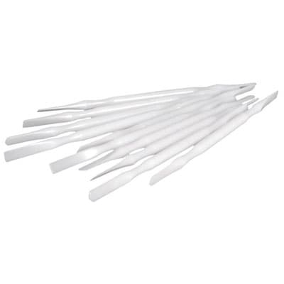 Zirc Delrin Flat Blade Spatula, Flexible, Non-Stick, 4-5/8", 10/Pk, 50Z523 thumbnail 4