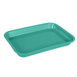 Zirc Mini Flat Setup Tray, Teal, F-Size, 9-3/8" x 6-3/8" x 7/8", 1/Pk, 20Z101-J thumbnail 10