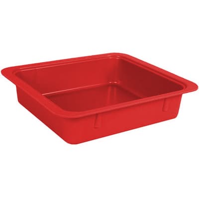 Zirc Procedure Tub Only, Red, 12-1/4" x 10-7/8" x 2-3/4", 1/Pk, 20Z463M thumbnail 8