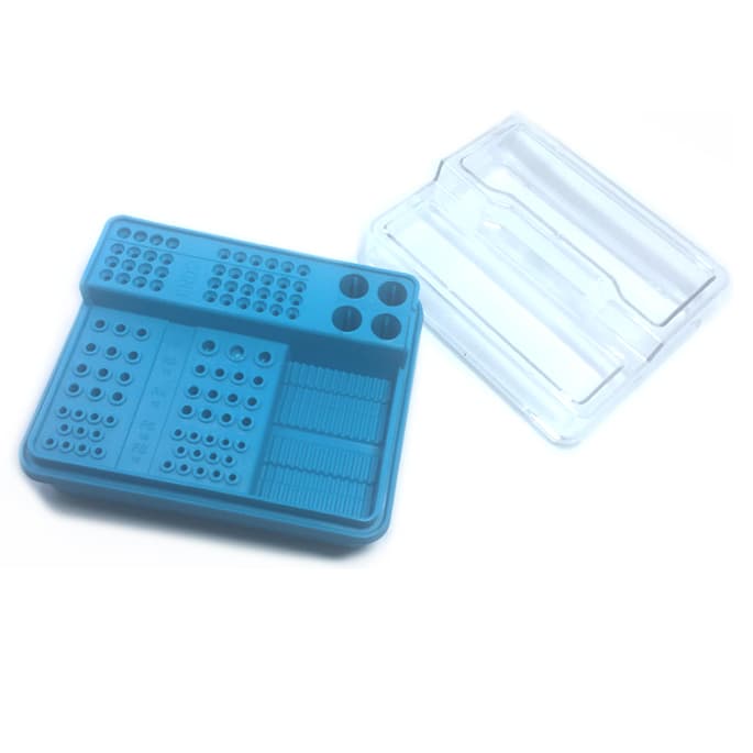 ZT Dental Endo Organizer Box, Autoclavable at 135°C, 1 Box/Pack - ZT Dental Endo Organizer Box, 1 box per pack. Autocalavble at 135 C. Specially - Image 1