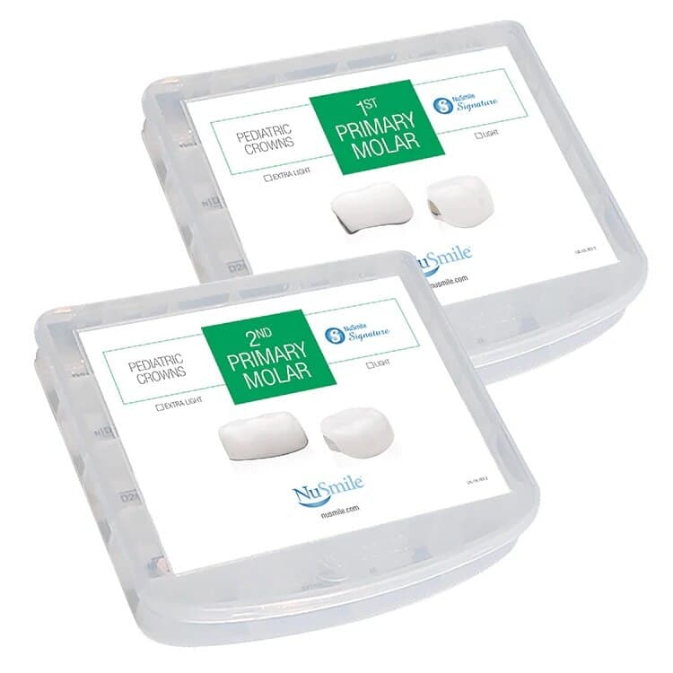 NuSmile Signature Posterior Pediatric Crowns Basic Kit - NuSmile Signature Posterior Pediatric Crowns Basic Kit - Image 1