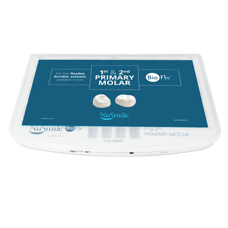 NuSmile BioFlx First and Second Primary Molar Crowns Professional Kit - NuSmile BioFlx First and Second Primary Molar Crowns Professional Kit - Image 1