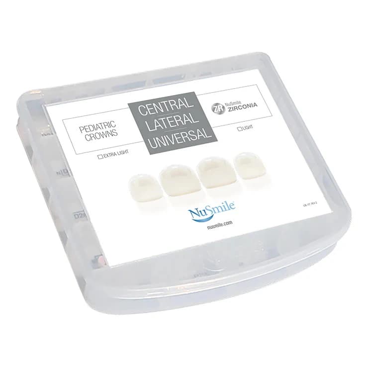 NuSmile ZR Anterior Pediatric Crowns Starter Kit - NuSmile ZR Anterior Pediatric Crowns Starter Kit - Image 1