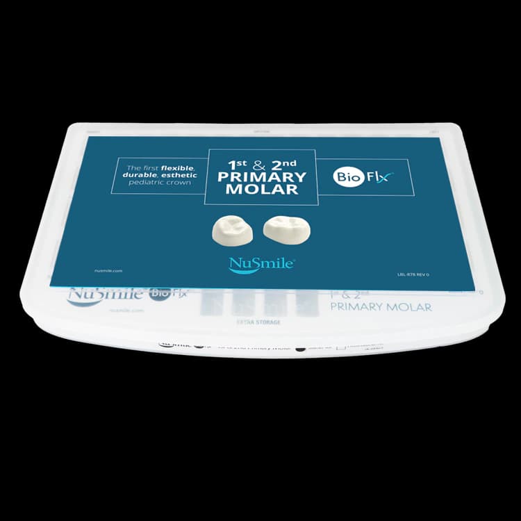 NuSmile BioFlx First and Second Primary Molar Crowns Starter Kit - NuSmile BioFlx First and Second Primary Molar Crowns Starter Kit - Image 1