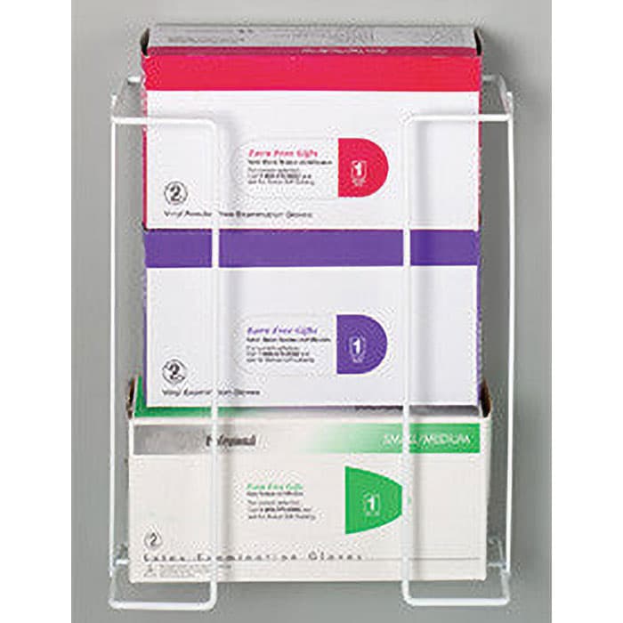 Hold-It Surgical Glove Box Holder, Single/Double, 11" x 4" x 4", White, 1/Pk, 1858 thumbnail 10