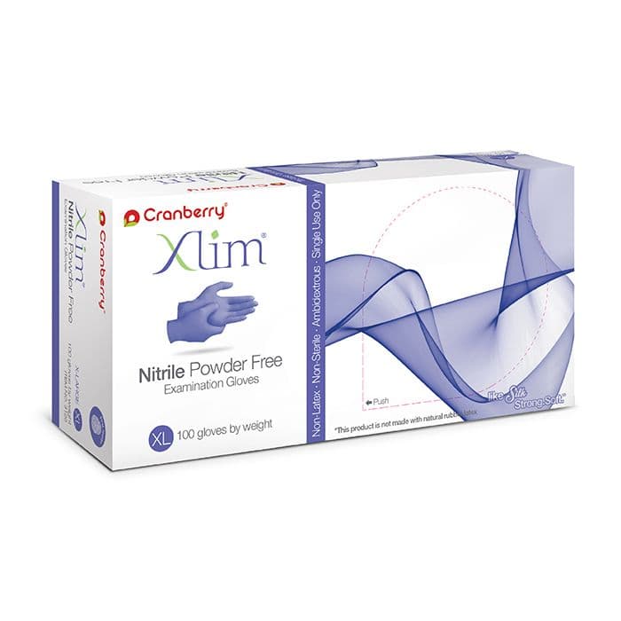 Cranberry Xlim Nitrile Examination Gloves, Powder-Free, Non-Sterile, Small, Neo Blue, 100/Box, CR3126 thumbnail 20