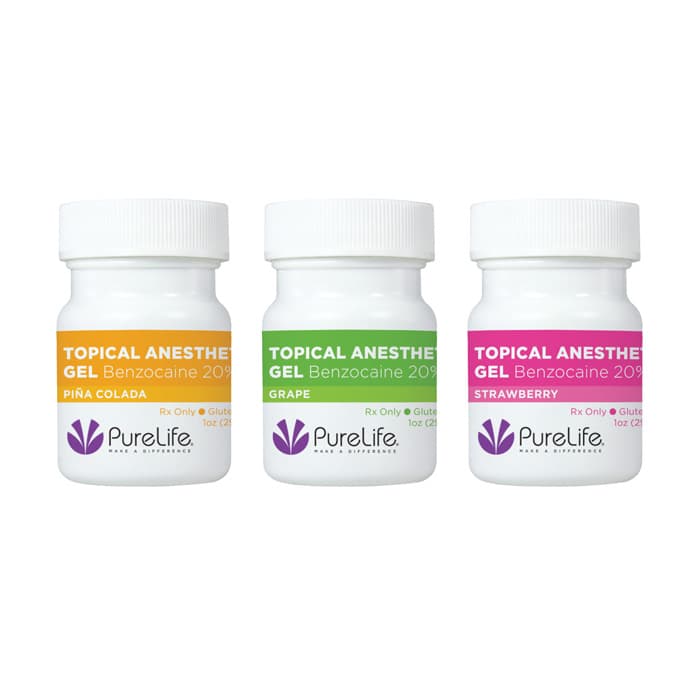 PureLife Topical Anesthetic Gel - Pina Colada, 20% Benzocaine, 01KEZKNNPZN8QB4WFYEB8TDPXZ - PureLife Topical Anesthetic Gel - Pina Colada - Image 1