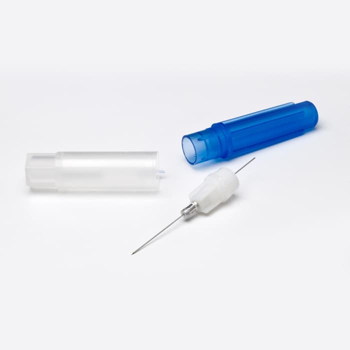 Monoject 400 Plastic Hub Dental Needle, 27 Gauge Long (1.25"/32mm), Yellow, Sterile, 100/Box, 8881400058 thumbnail 15