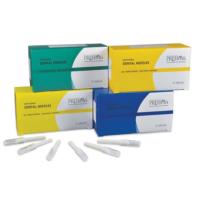 Prehma 27G Long Plastic Hub Dental Needle, Yellow Hub, 100/Box, 03-20110 thumbnail 6