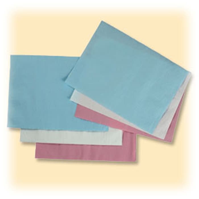 Medicom SafeBasics Headrest Covers, 10" x 13", Dusty Rose, 500/Case, 3019 thumbnail 6