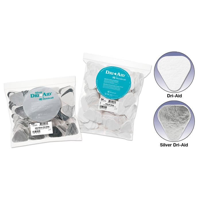 Microbrush Silver Dri-Aid Absorbent Wafers, Small, 750/Box, 332190 thumbnail 8
