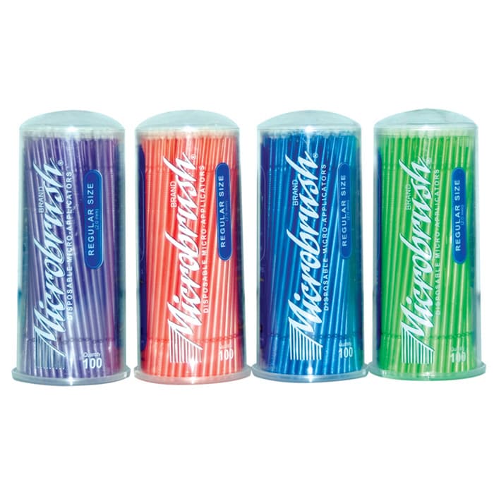 Microbrush Tube Series Disposable Micro Applicators, Regular (2.0 mm), Green, 100/Tube, MRG400 thumbnail 9