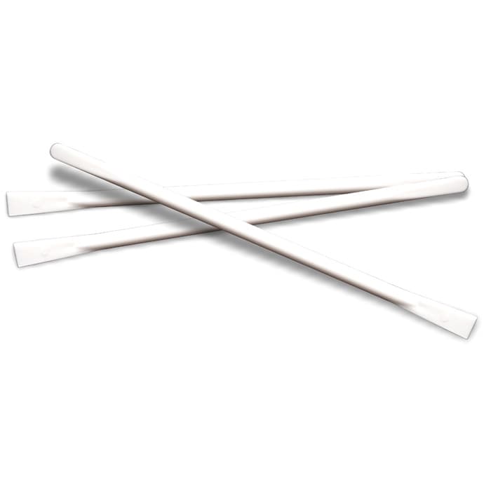Pac-Dent White Plastic Mixing Sticks, Spatula Head, 100/Box, PD-905 thumbnail 2