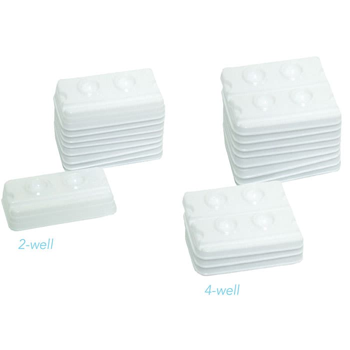 Pac-Dent Disposable Mixing Well, 2-Well, 200 per Box thumbnail 3