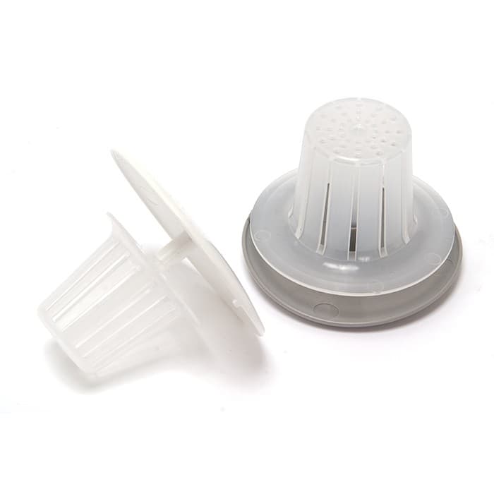 Quala Disposable Cuspidor Screen, Small, White, 1 5/8" Diameter, Fits A-Dec Cascade & Performer, 25/Box, Q9038 thumbnail 2