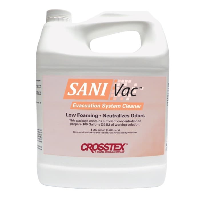 Crosstex Sani Vac Evacuation System Cleaner, 1 Gallon, JVAC thumbnail 11