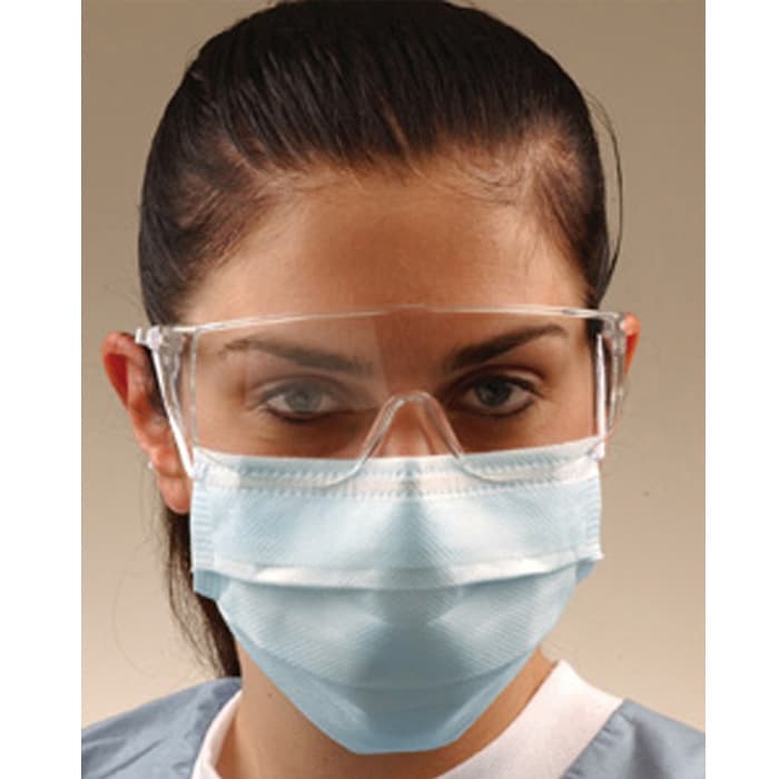 Ultra FogFree Surgical Face Mask, ASTM Level 3, Earloop, Blue, 40/Box, GCFCX thumbnail 30