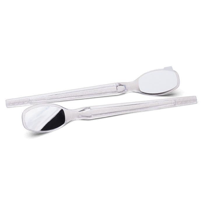 Flecta Disposable Mouth Mirrors, Double-Sided, Silver, 200/Pk, FLEC thumbnail 19