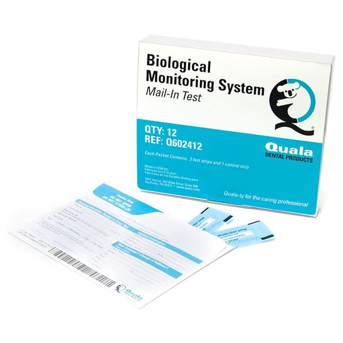 Quala Biological Monitoring Mail-In Service, Spore Test Strips, 1 Test Strip & 1 Control Strip per Envelope, Postage Not Included, 52 Tests/Box, Q602452 thumbnail 5