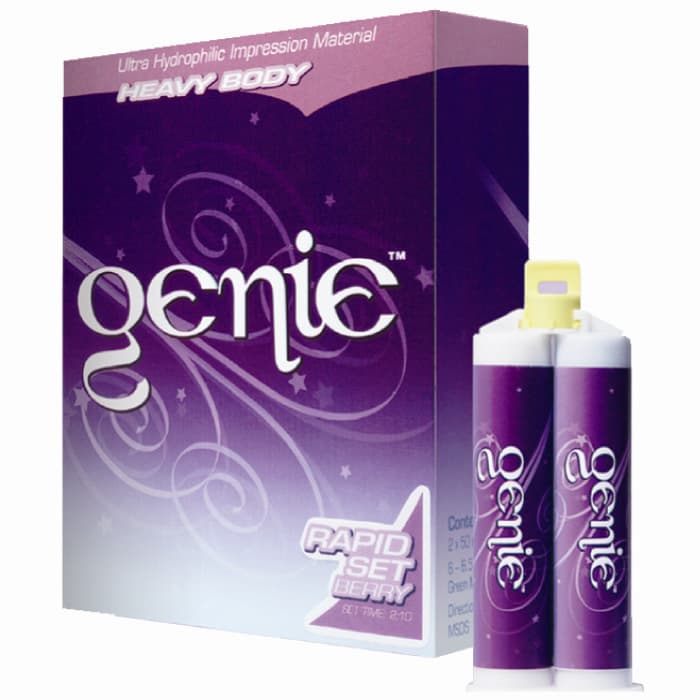 Sultan Genie VPS Light Body Impression Material, Rapid Set, Berry Flavor, Green, 50mL Cartridges, Bulk Pack of 60, #77720 thumbnail 8