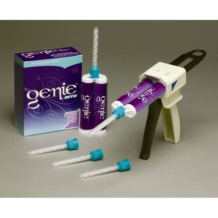 Sultan Genie Bite Bite Registration Material, Fast Set, Mint, 2 x 50 ml Cartridges with 6 Mixing Tips, 77640 thumbnail 12